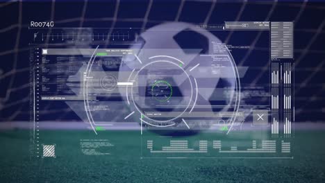 Animación-Del-Procesamiento-De-Datos-Digitales-En-Pantalla-Sobre-Fútbol-En-Estadio-Deportivo