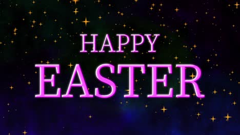 happy easter event text animation motion graphics