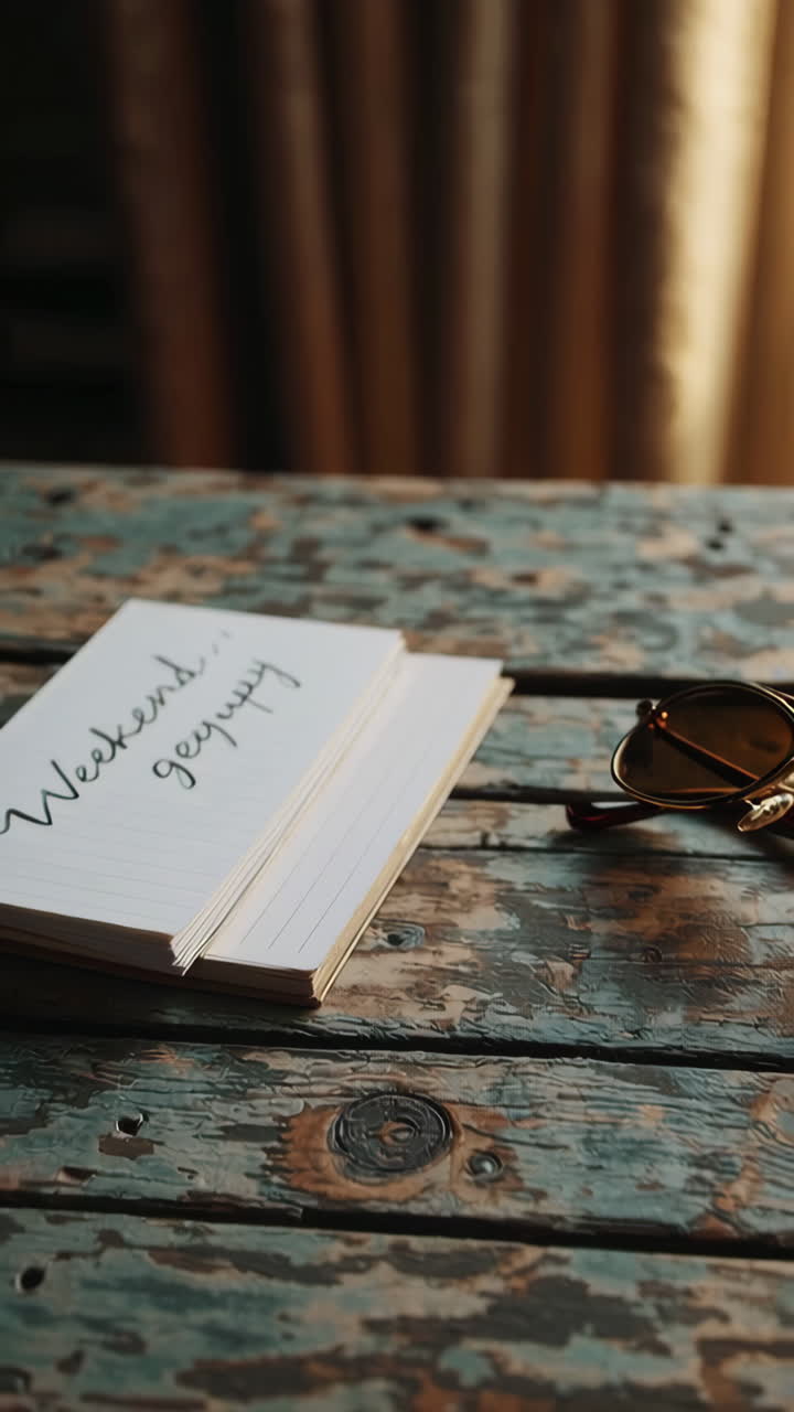 Weekend Planning and Relaxation