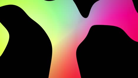 hip gradient background with moving color blobs in a seamless loop