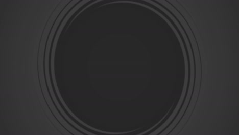 animación digital de círculos giratorios con espacio de copia en fondo gris