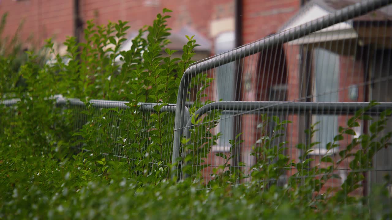 casa en estado de hundimiento