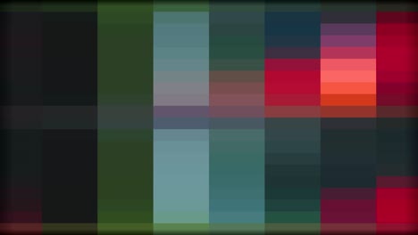 multicolor background of pixels in motion