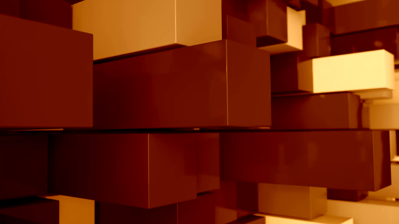 4K Abstract Cubes
