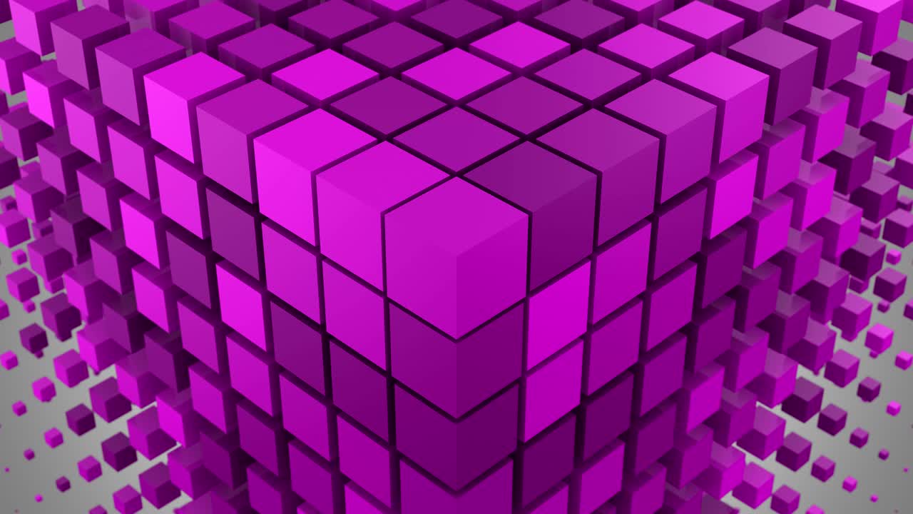 las cajas formaron una onda en el espacio