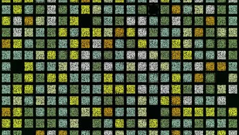 colorful qr code grid pattern