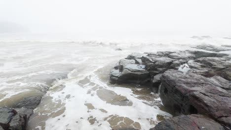 Very-mist-and-foggy-scene-on-the-coast-of-the-UK