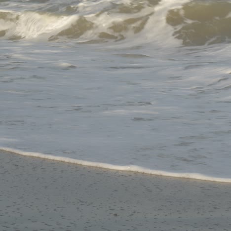 waves at the shore