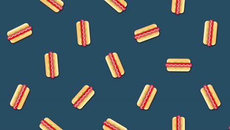 hot dog pattern