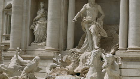 trevi fountain detail