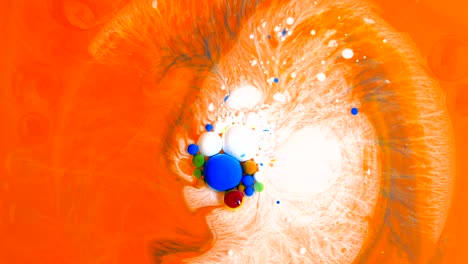 colors in motion, liquid effect, soap bubbles