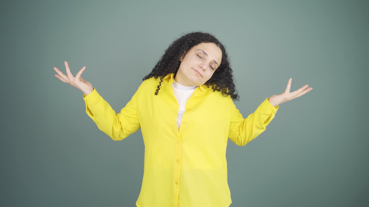 The young woman who said she didn't know.