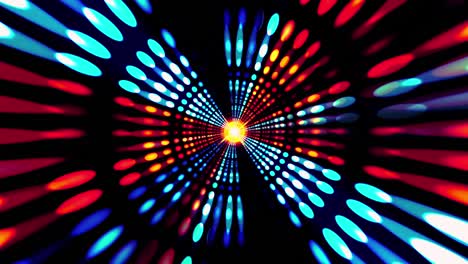 abstract magic blue orange gold digital glowing flying lines motion and illuminated light effect in tunnel. futuristic neon background, ultra violet glowing lines, laser rays, speed of light.