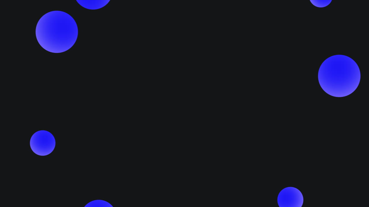 Motion gradient small blue circles pattern