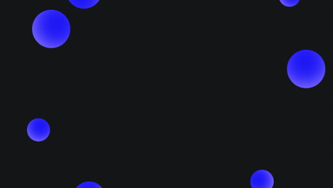 gradiente de movimiento patrón de pequeños círculos azules