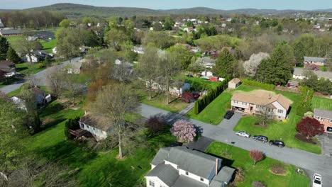 Establishing-shot-of-small-town-in-America