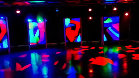dynamic led art installation