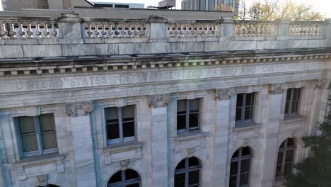 united states post office, court house and custom house building in city