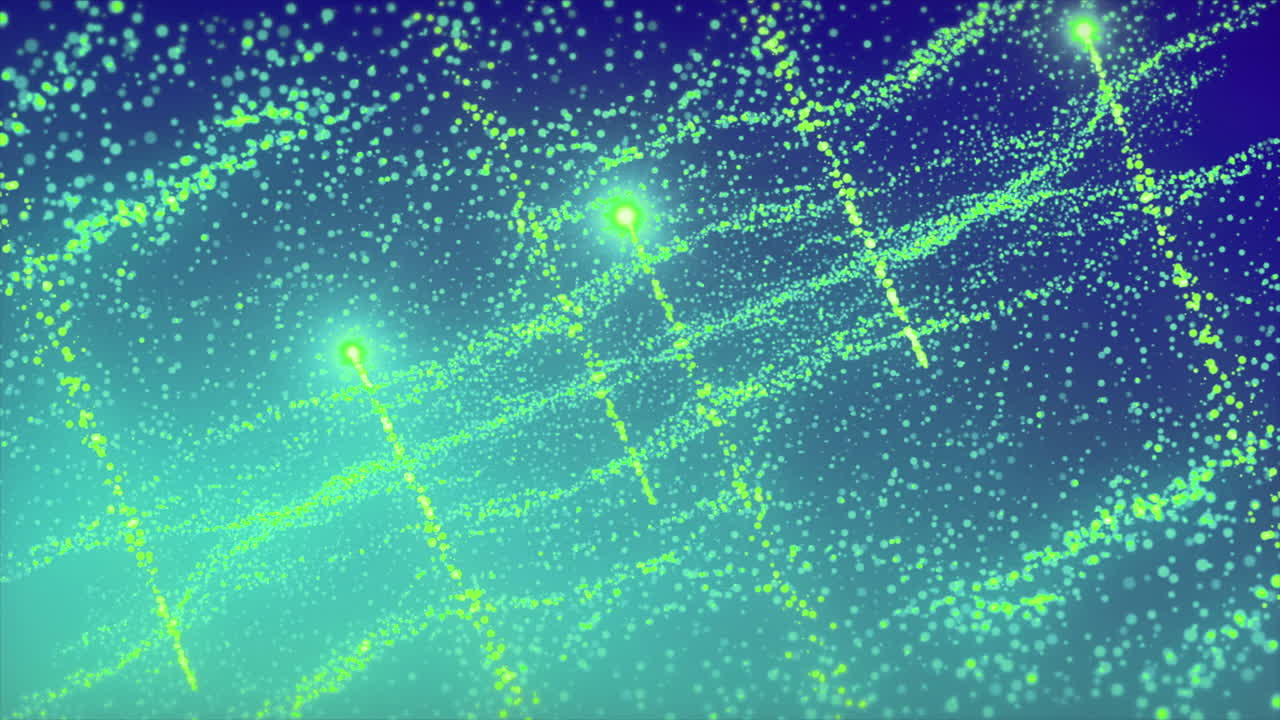 fondo de partículas abstractas