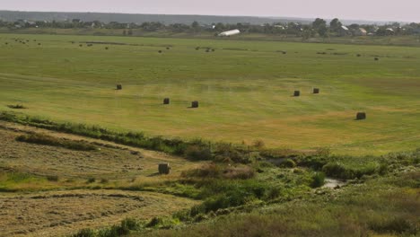 paisaje del pueblo hora del día
