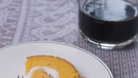 pastel de naranja