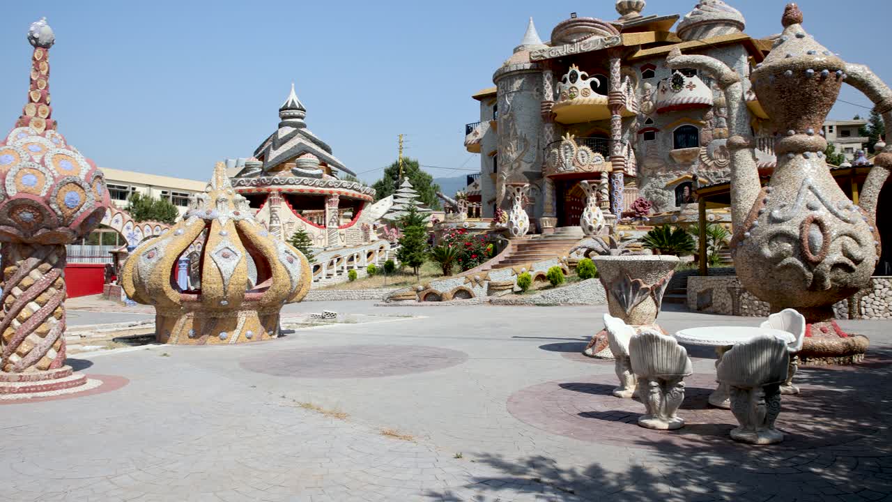 레바논 바쿤에 있는 꿈의 성 qasr el ahlam 궁전