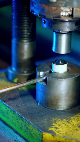 metal pressing process