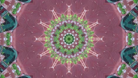 abstract kaleidoscope background