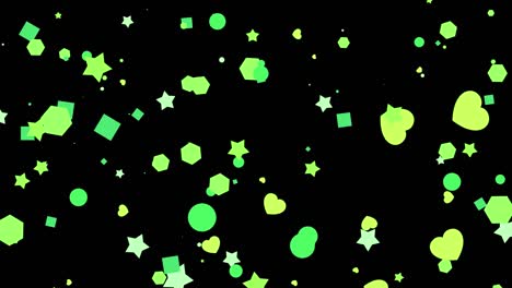 fondo del efecto abstracto de la partícula pop