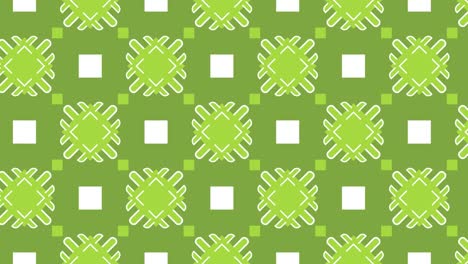 diseño de patrón sin costuras animado flotante