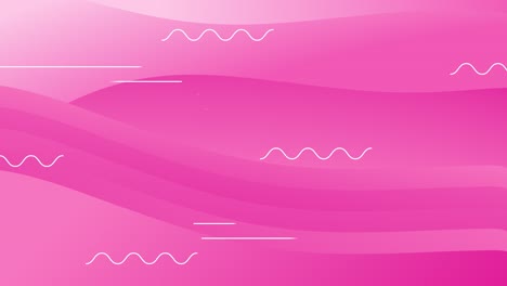 Modern-abstract-gradient-background-animation,-wavy-shapes-of-pink-and-red-color-range,-with-lines-floating,-good-for-presentations-and-data-or-information-background-displays