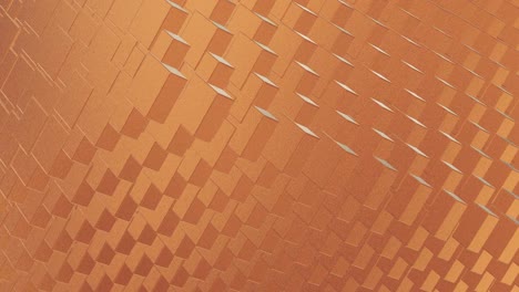 abstract geometric rose golden backgroundfoil tiles texture seamless loop background 3d rendering