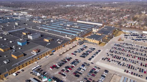 detroit diesel factory, detroit, michigan, usa