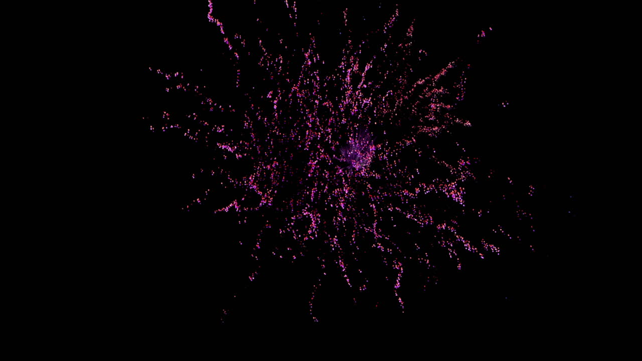 보라색과  ⁇ 은 불꽃놀이 4k