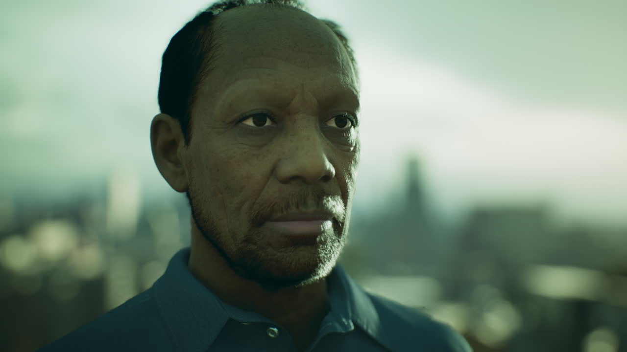 viejo hombre afroamericano al aire libre durante el día