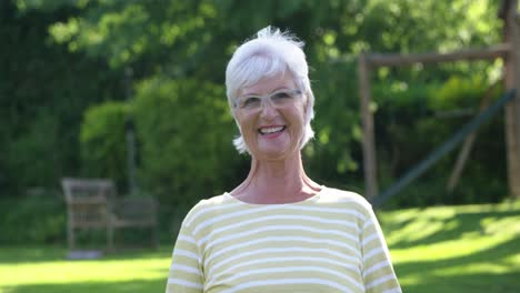 Senior-woman-smiling-outdoors