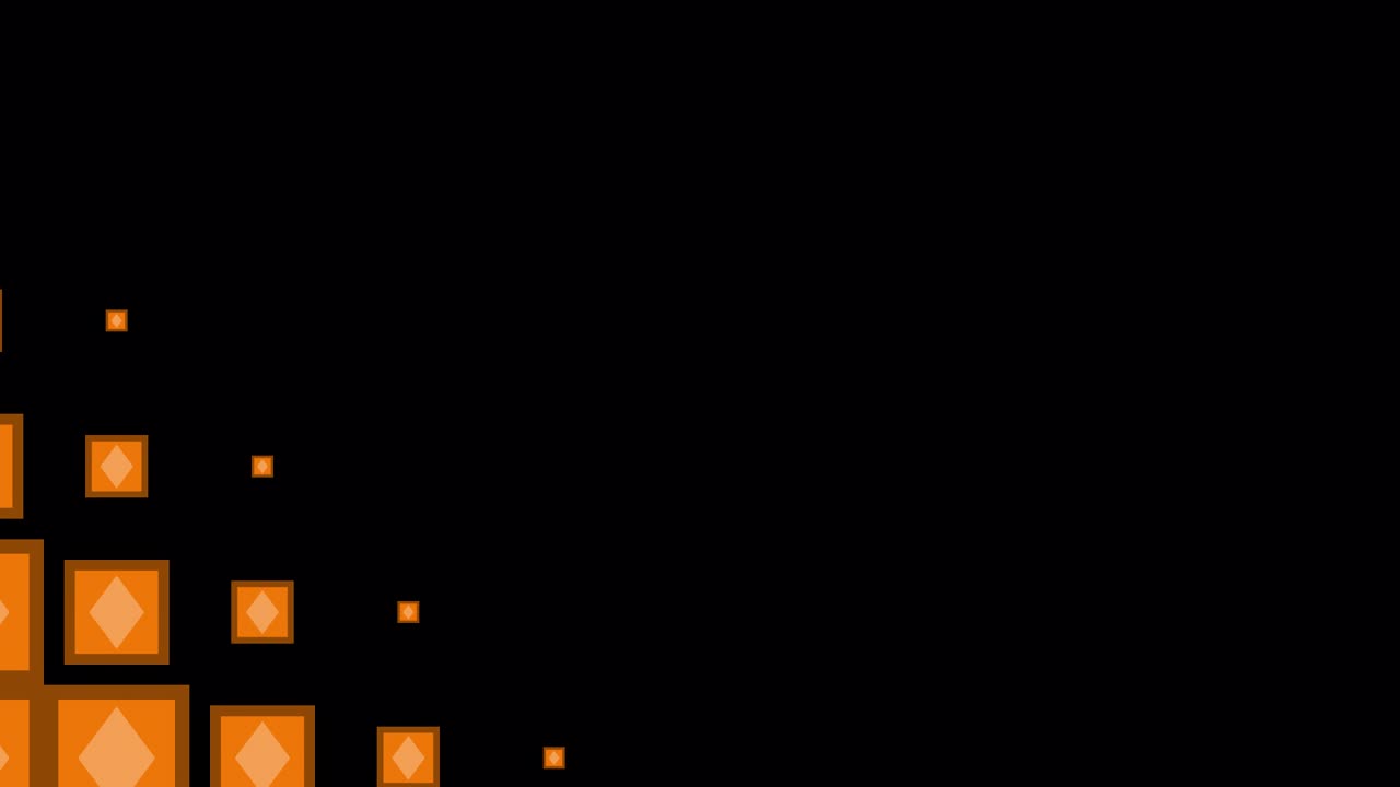 Orange and Brown Geometric Pattern