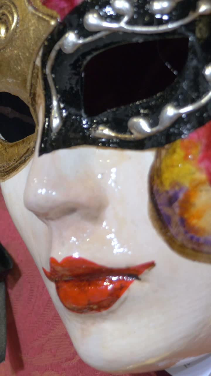 Close-up of a Venetian Mask