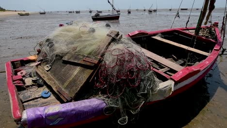 mozambique, fishing boats