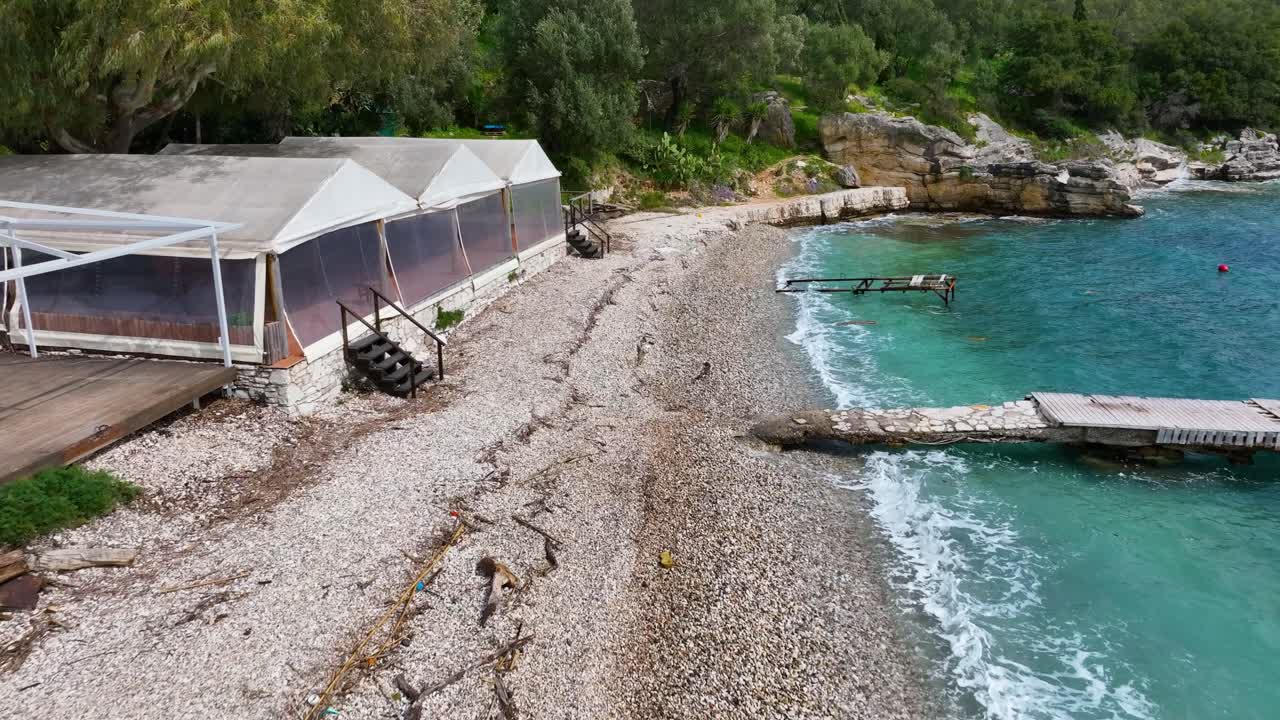 Corfu's Beautiful Kerasia Beach: Serene Mediterranean Escape