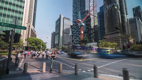 city streets singapore