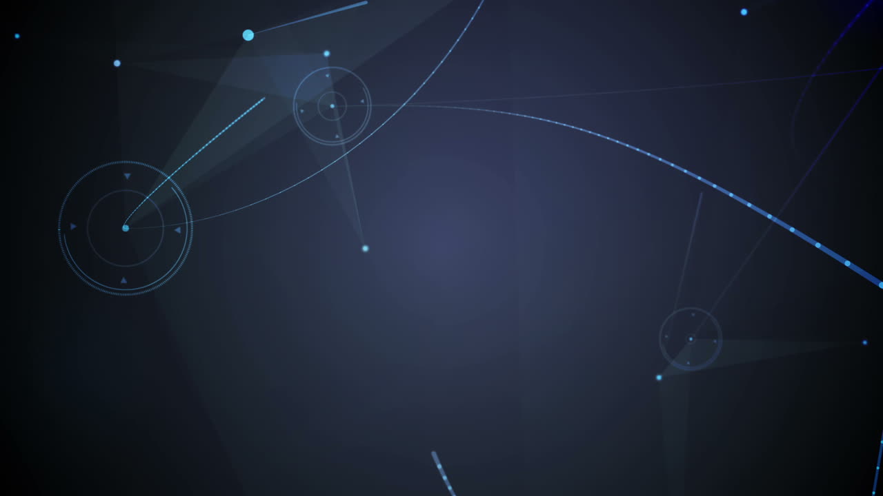 líneas de conexión en un fondo brillante