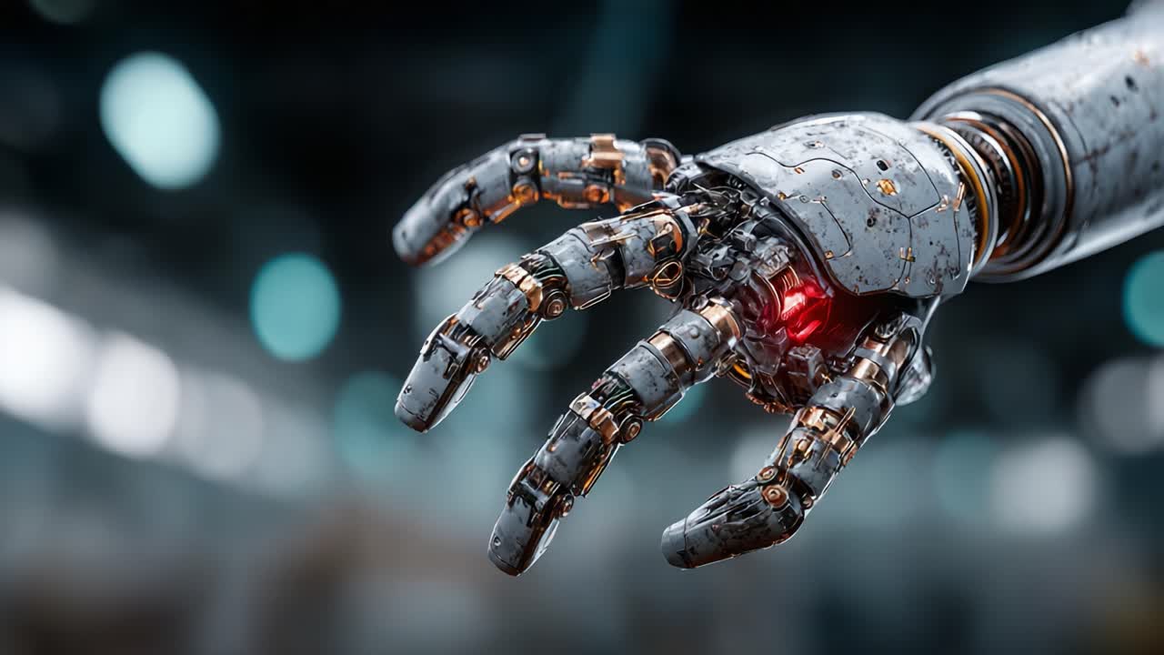 A Detailed Look at an Advanced Robotic Hand: The Evolution of Mechanics in Robotics Showcasing Precision, Design, and Technological Innovation in Future Automation