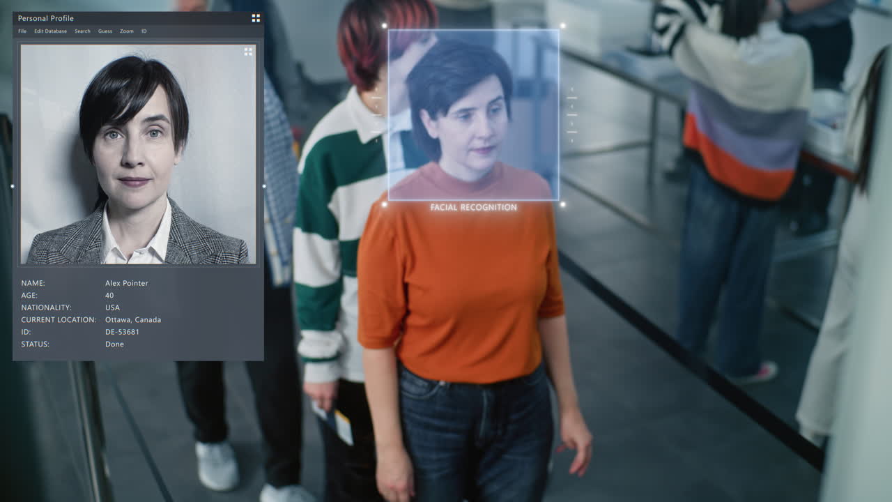 Facial Recognition System in Public Area