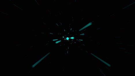 Animation-of-Slowly-flying-through-space-then-entering-hyperspace-and-slowing-down