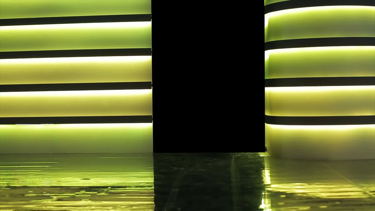 luces de pared para la decoración del escenario