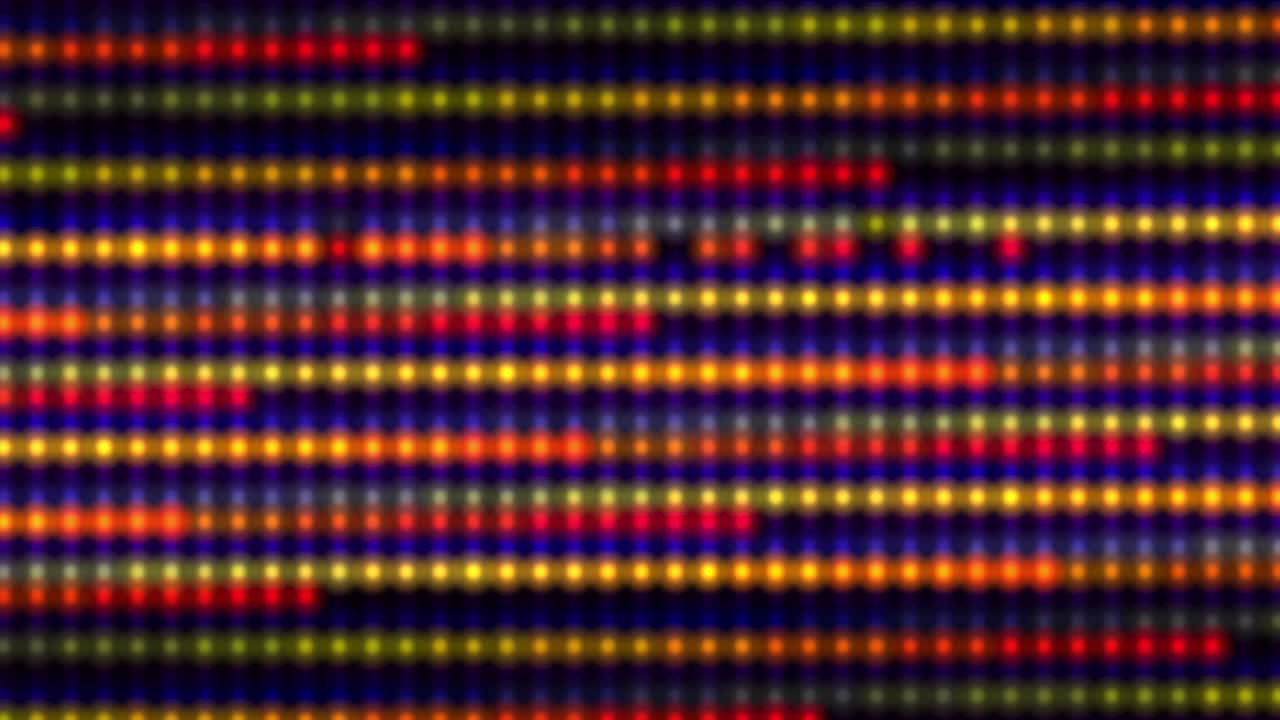 punti luce guidato movimento astratto 4k