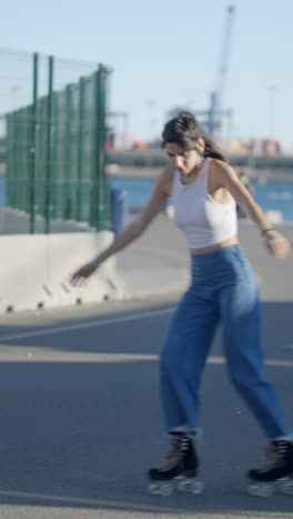 young woman engaging in outdoor activity