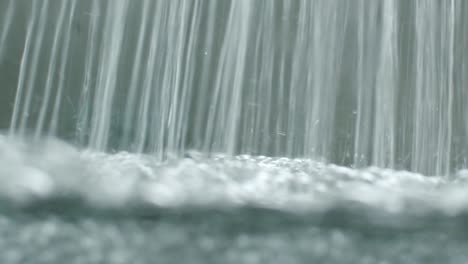 close up of a underwater water stream