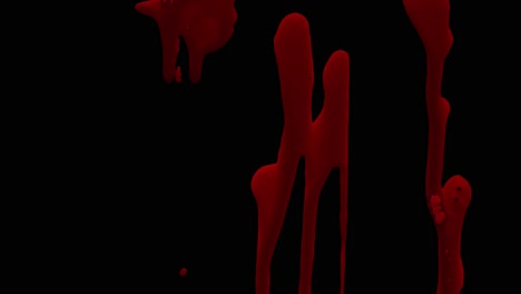 blood spatter with alpha background 02